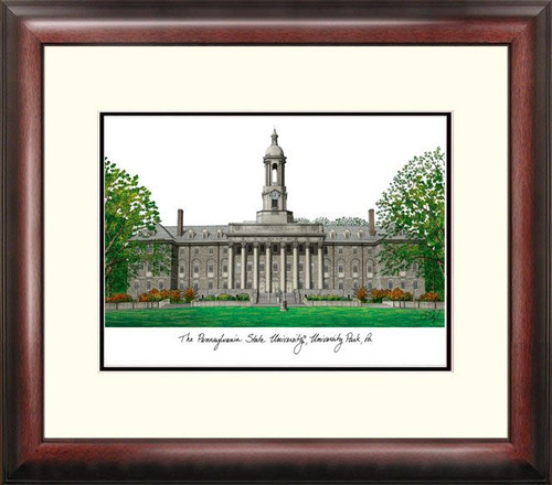 Penn State Nittany Lions Alumnus Framed Lithograph