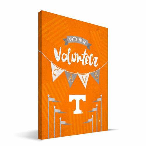 Tennessee Volunteers 8" x 12" Little Man Canvas Print