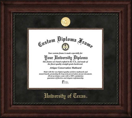 Texas Longhorns Executive Diploma Frame