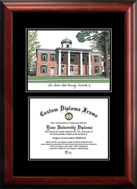 Sam Houston State Bearkats Diplomate Diploma Frame