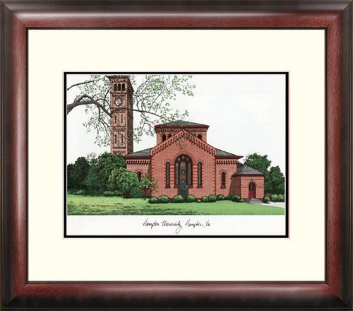 Hampton Pirates Alumnus Framed Lithograph