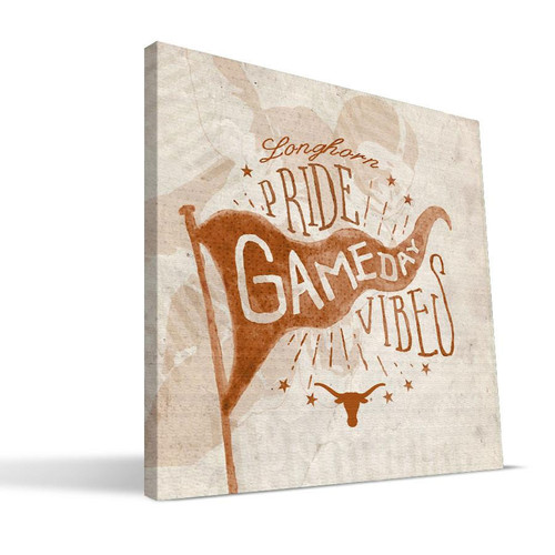 Texas Longhorns Gameday Vibes Canvas Print