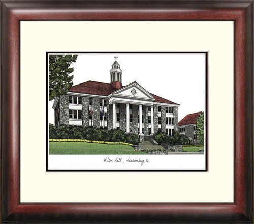 James Madison Dukes Alumnus Framed Lithograph