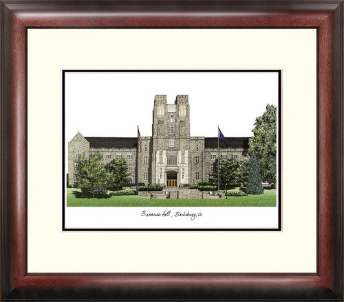 Virginia Tech Hokies Alumnus Framed Lithograph