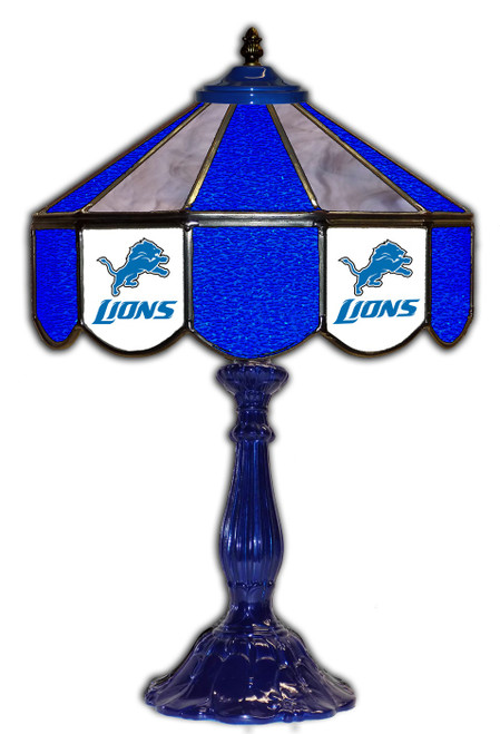 Detroit Lions 21" Glass Table Lamp
