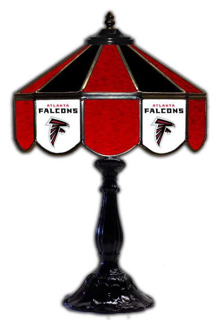 Atlanta Falcons 21" Glass Table Lamp