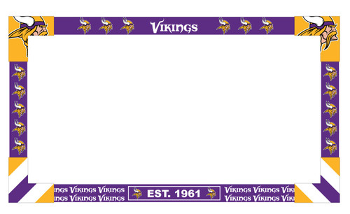 Minnesota Vikings Big Game TV Frame
