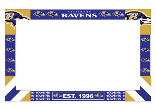 Baltimore Ravens Big Game TV Frame