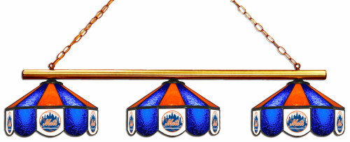 New York Mets 3 Shade Pool Table Light