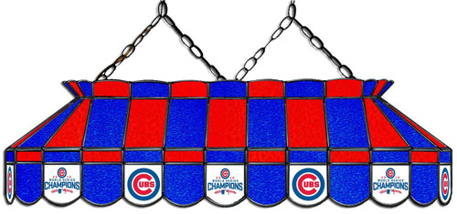 Chicago Cubs 40" Stained Glass Pool Table Light