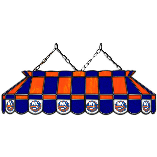 New York Islanders 40" Stained Glass Billiard Lamp