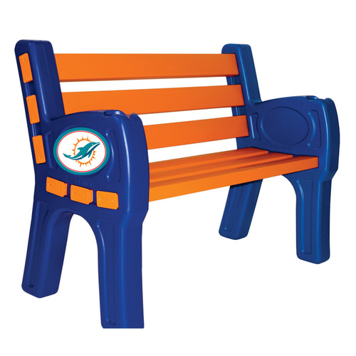 Miami Dolphins Park Bench