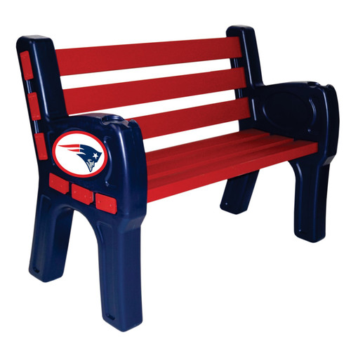 New England Patriots Park Bench