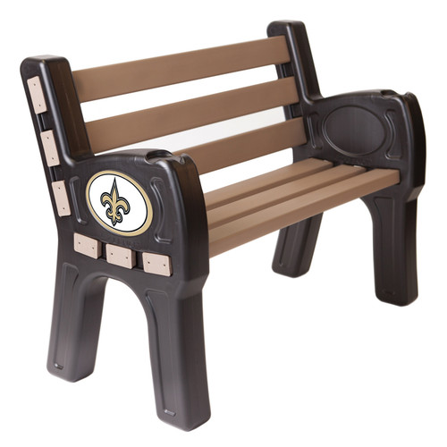 New Orleans Saints Park Bench