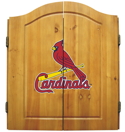 St. Louis Cardinals Imperial Fans Choice Dartboard Cabinet