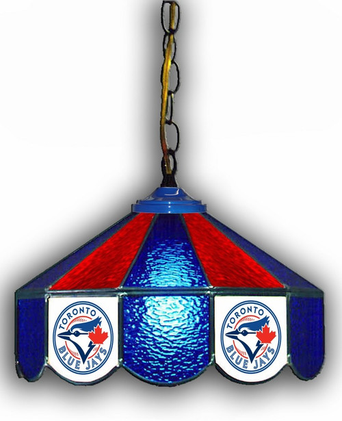 Toronto Blue Jays 14" Glass Pub Lamp
