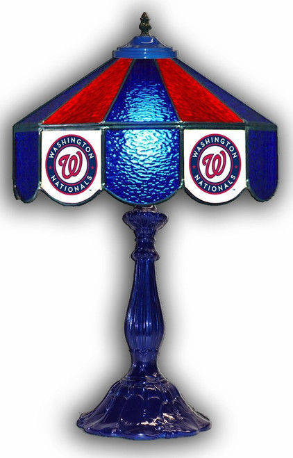 Washington Nationals 21" Glass Table Lamp