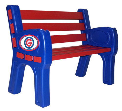 Chicago Cubs Park Bench