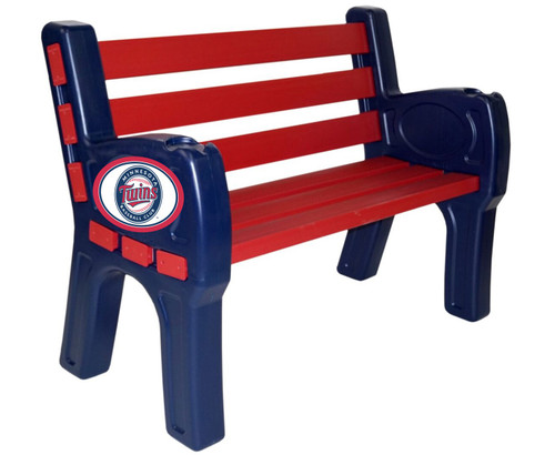 Minnesota Twins Park Bench