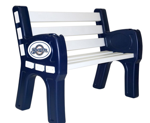Milwaukee Brewers Park Bench