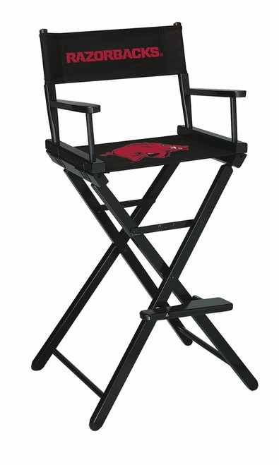 Arkansas Razorbacks Bar Height Director's Chair