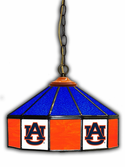 Auburn Tigers 14" Glass Pub Lamp