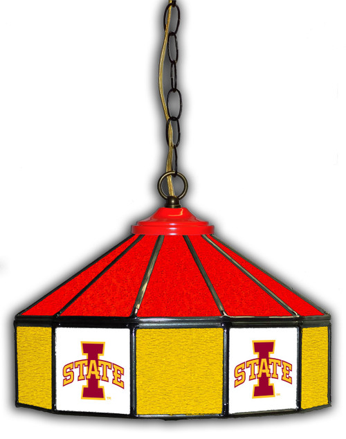 Iowa State Cyclones 14" Glass Pub Lamp