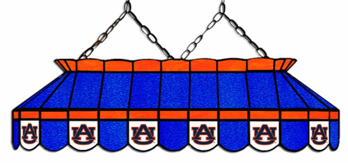 Auburn Tigers 40" Stained Glass Pool Table Light