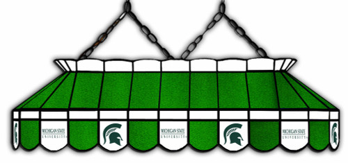 Michigan State Spartans 40" Stained Glass Pool Table Light