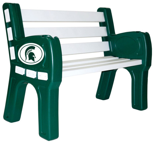 Michigan State Spartans Park Bench