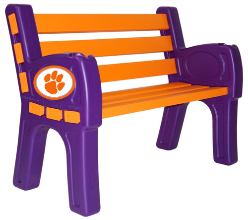 Clemson Tigers Park Bench