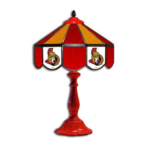 Ottawa Senators 21" Glass Table Lamp