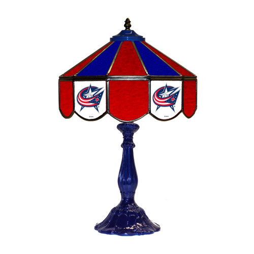 Columbus Blue Jackets 21" Glass Table Lamp