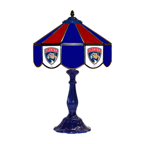 Florida Panthers 21" Glass Table Lamp