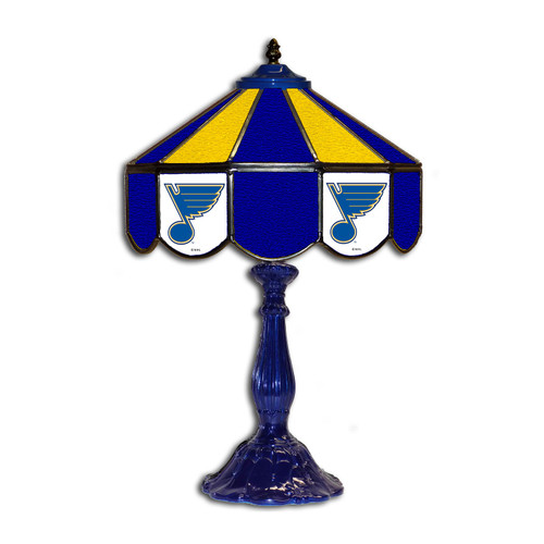 St. Louis Blues 21" Glass Table Lamp