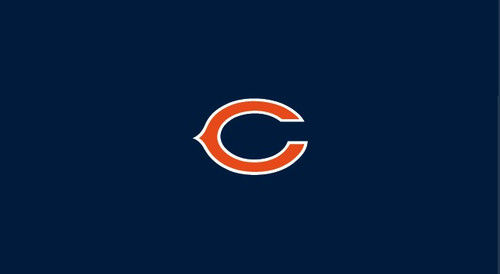 Chicago Bears NFL Team Logo Billiard Cloth