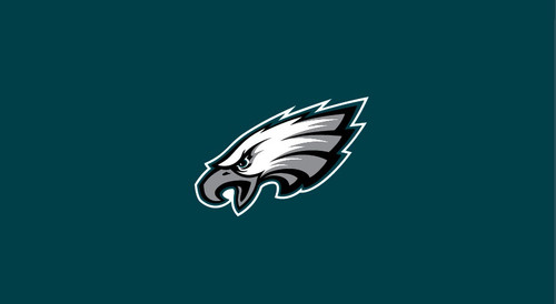 Philadelphia Eagles NFL Team Logo Billiard Cloth