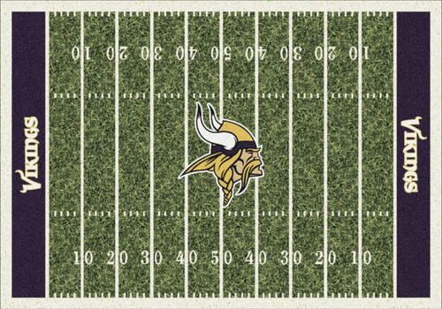 Minnesota Vikings 4' x 6' NFL Home Field Area Rug