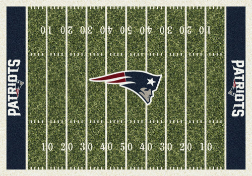 New England Patriots 4' x 6' NFL Home Field Area Rug