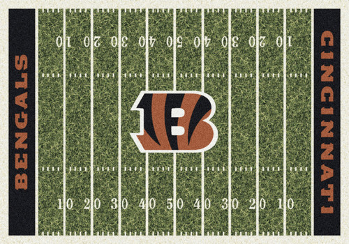 Cincinnati Bengals 4' x 6' NFL Home Field Area Rug