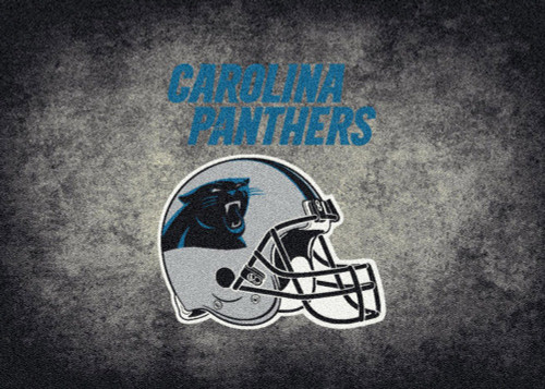 Carolina Panthers 4' x 6' NFL Distressed Area Rug