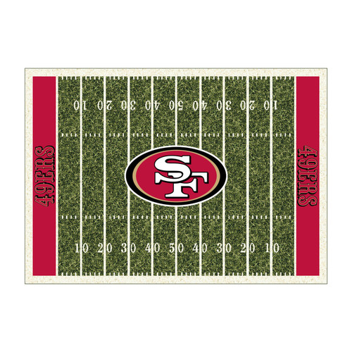 San Francisco 49Ers 6' x 8' NFL Home Field Area Rug