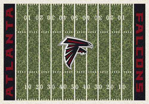 Atlanta Falcons 6' x 8' NFL Home Field Area Rug