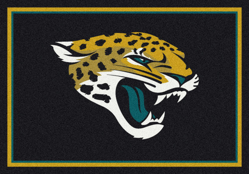 Jacksonville Jaguars 6' x 8' NFL Team Spirit Area Rug