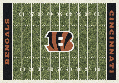 Cincinnati Bengals 8' x 11' NFL Home Field Area Rug