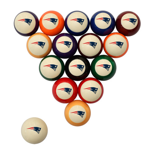 New England Patriots Retro Billiard Ball Set