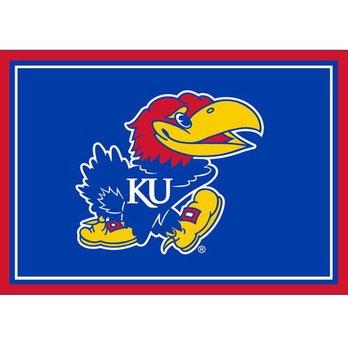 Kansas Jayhawks 3' x 4' Area Rug