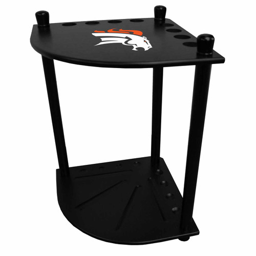 Denver Broncos Corner Pool Cue Rack