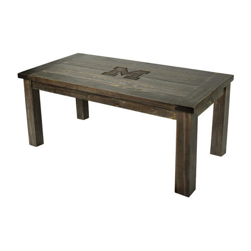 University of Michigan Reclaimed Coffee Table