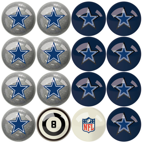 Dallas Cowboys Billiard Balls